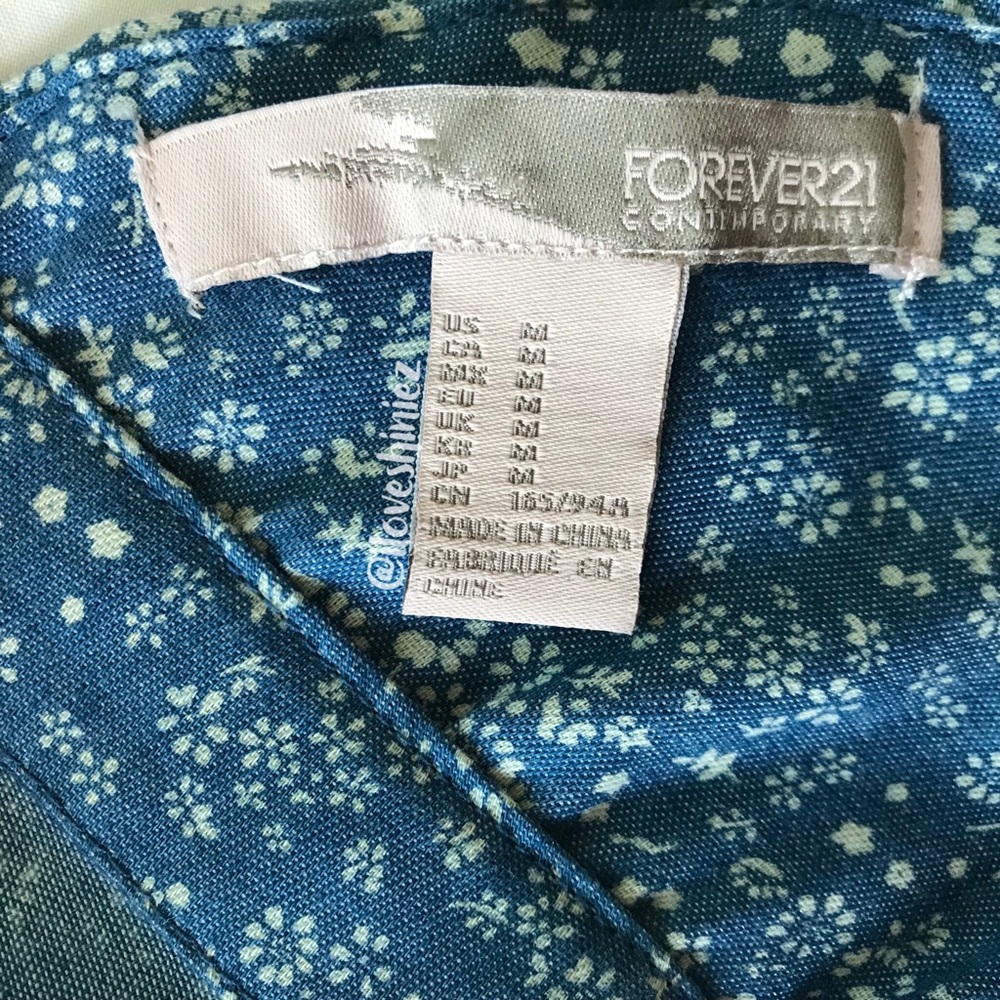•Forever 21• Flared Cutout Dress M - Picture 6 of 6